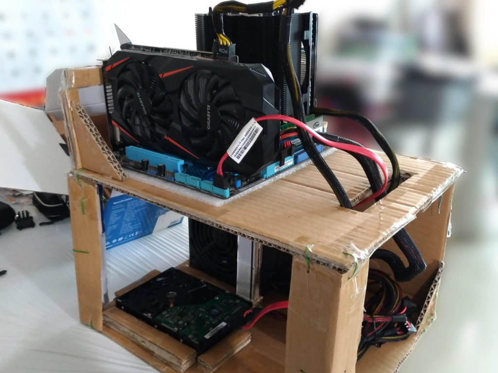 Core 2 Mining Rig picture